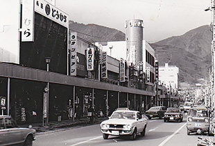 上田城下町原町（昭和47年）【出典：上田市立博物館所蔵】