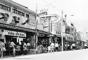 上田城下町松尾町（昭和35年）【出典：上田市立博物館所蔵】