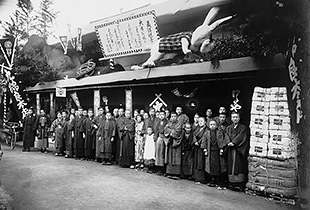 在りし日の商店街【出典：松尾町商店街振興組合】