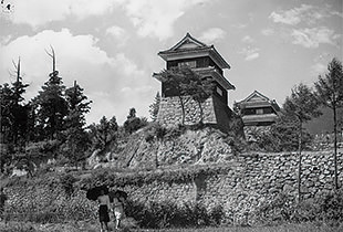 上田城跡【出典：上田市立博物館所蔵】